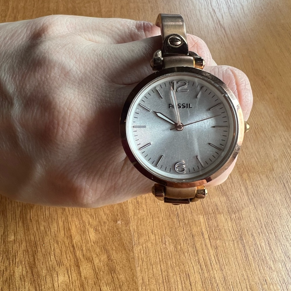 Fossil Rose Gold Watch